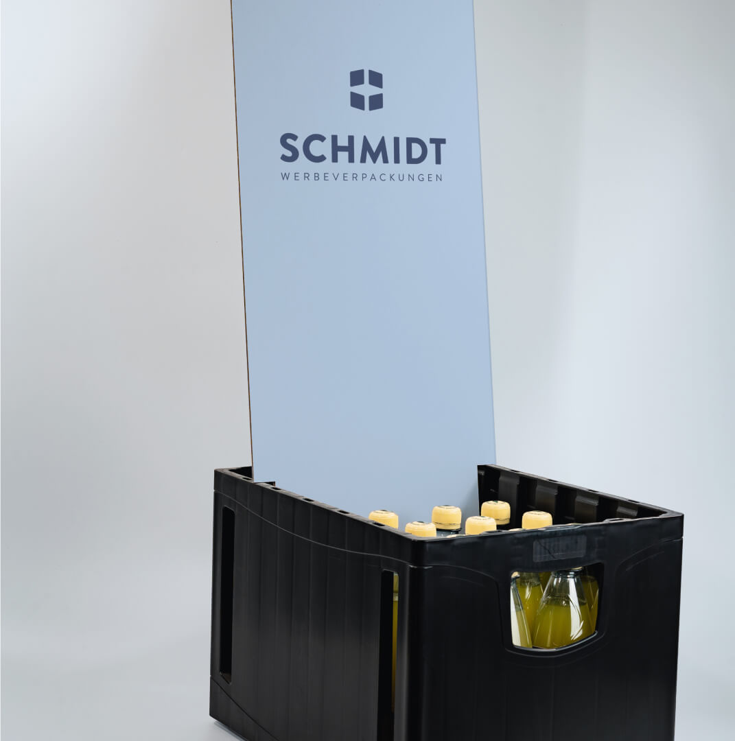 Produktmuster Kastenstecker aus Pappe