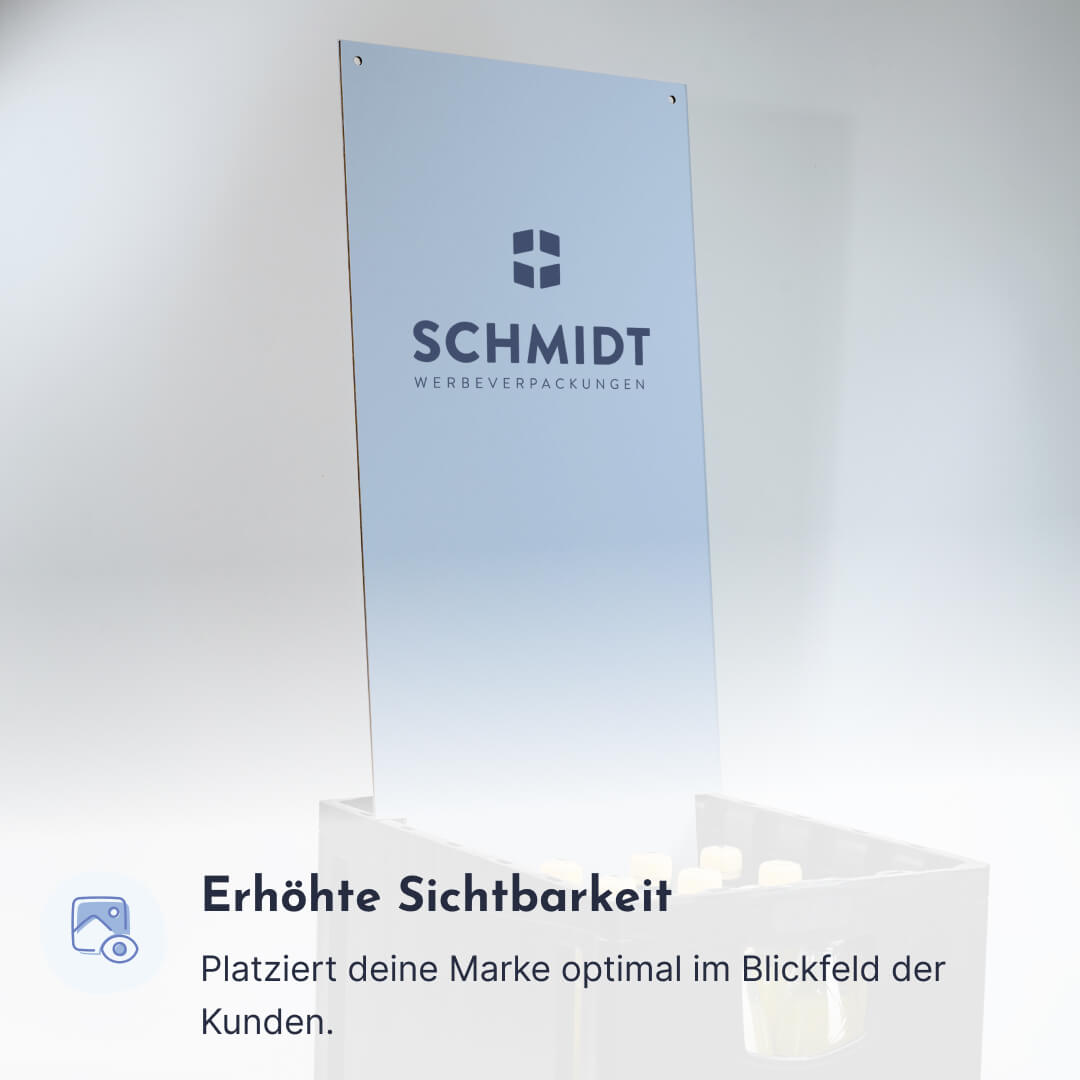 Produktmuster Kastenstecker aus Pappe