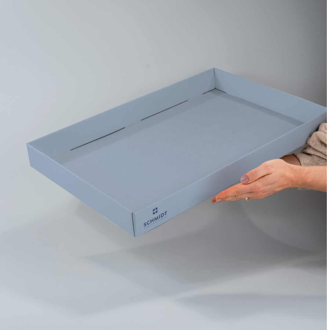 Produktmuster Stapeltrays