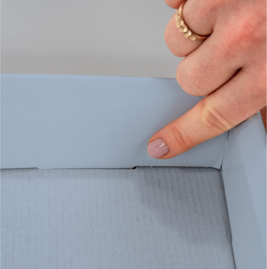 Produktmuster Stapeltrays