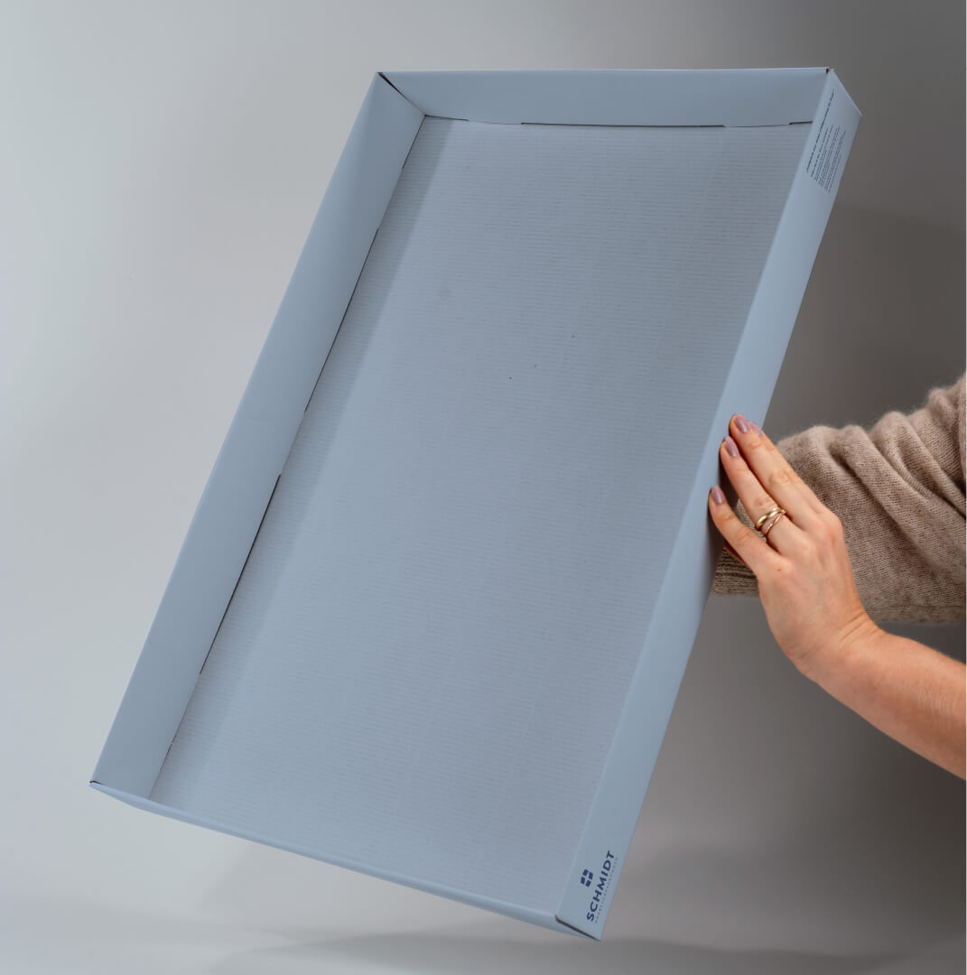 Produktmuster Stapeltrays