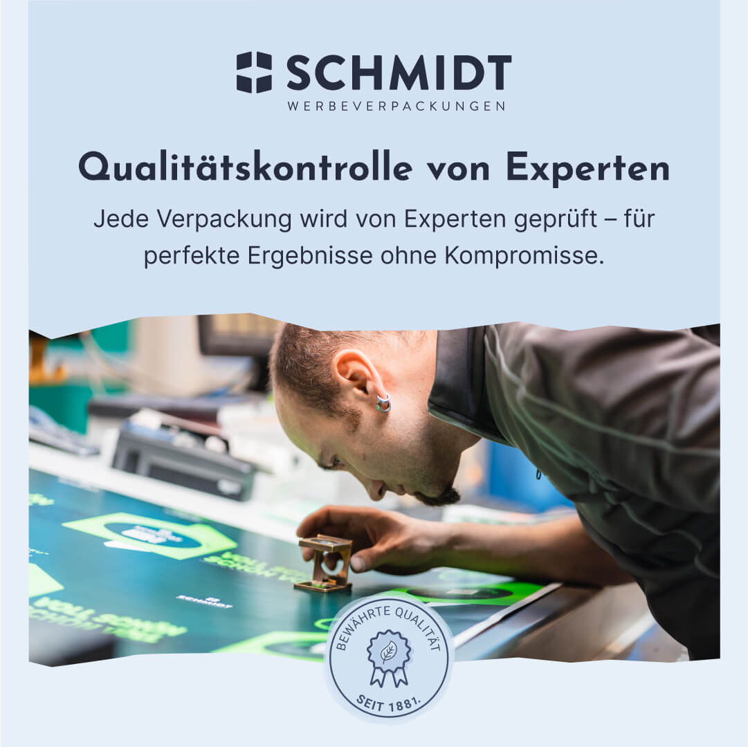 Produktmuster Kastenstecker aus Pappe